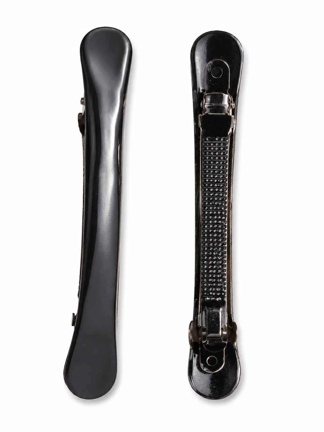 Classic Black French Hair Barrette Clip