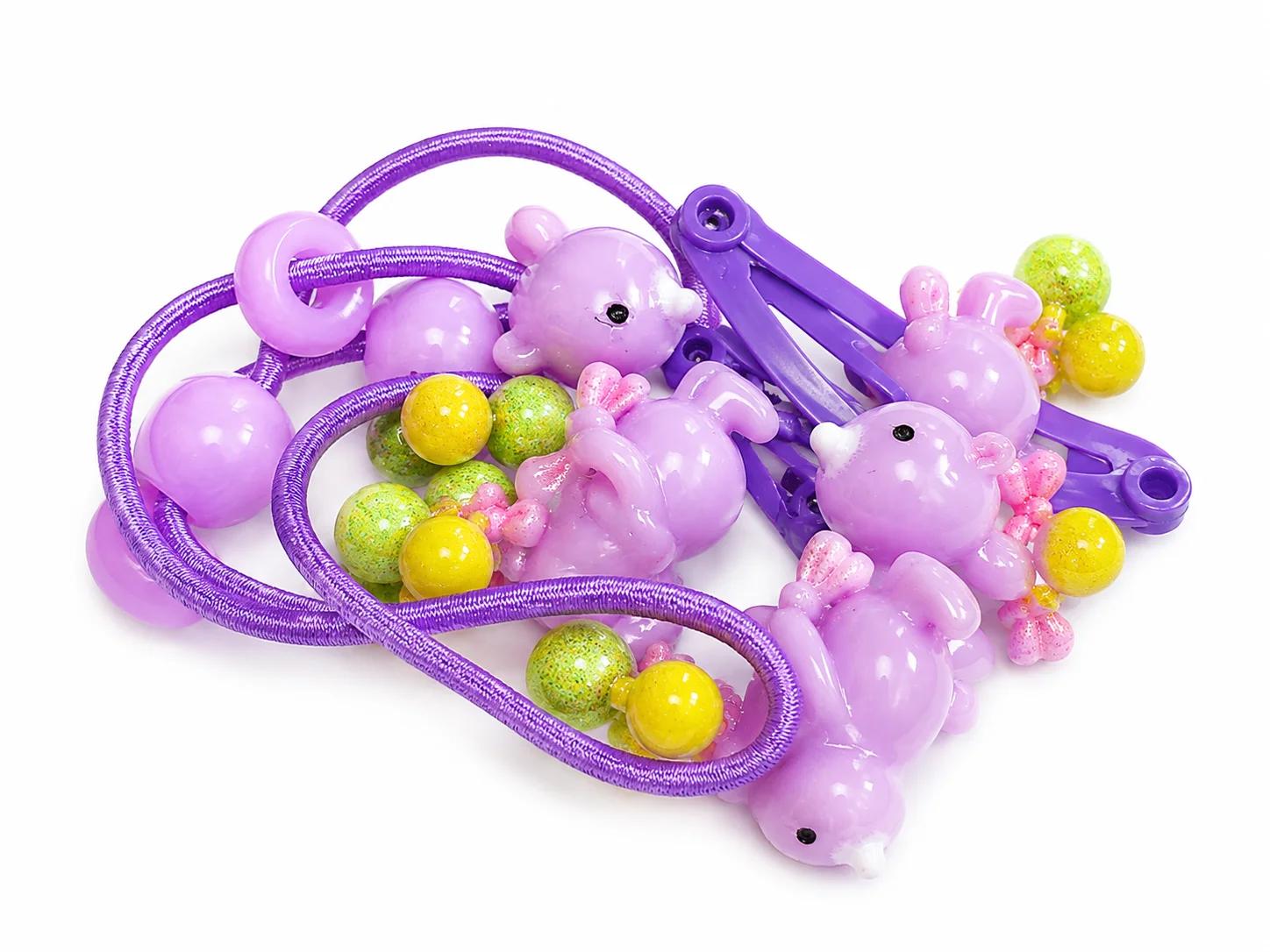 Cartoon Hair Ties & Clips