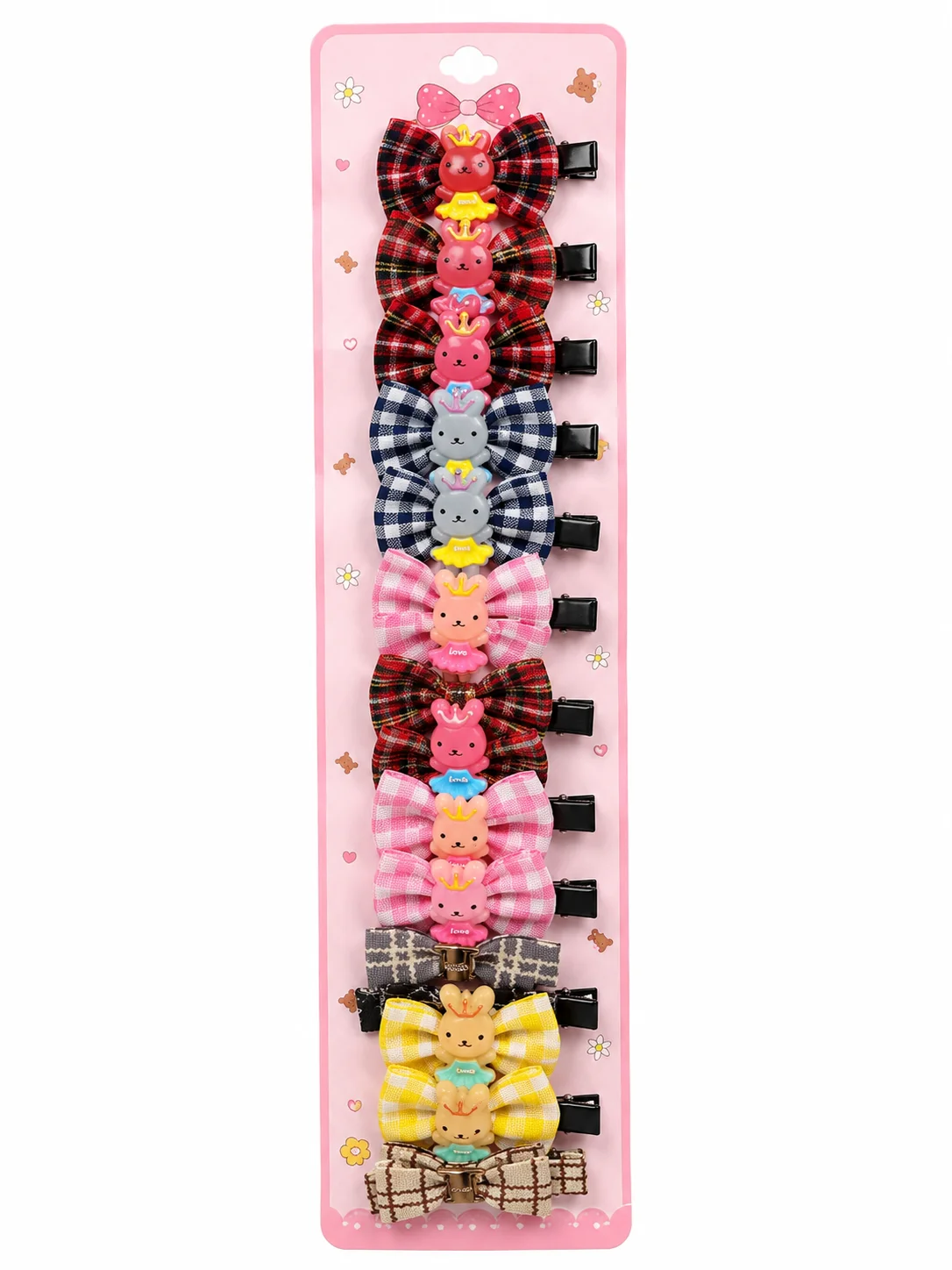 Colorful Cartoon Alligator Clips