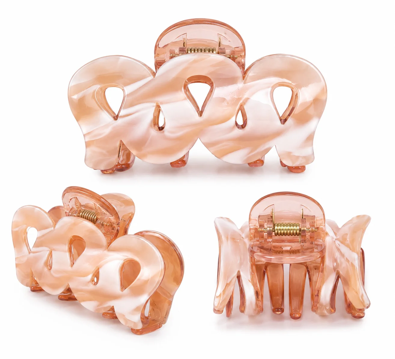 Elegant Marble Love Hair CATCHER