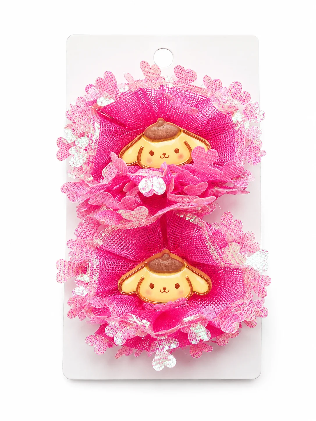 Cartoon Floral Hair Clips Set for Girls