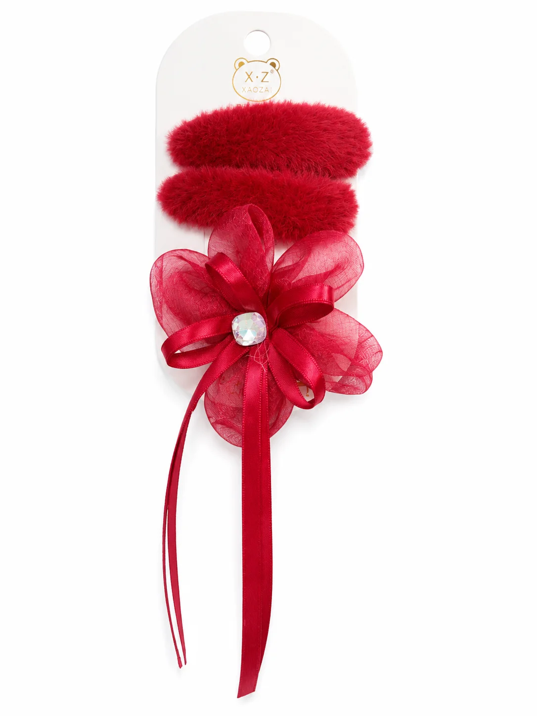 Luxury Floral Hair Clip Set for Girls