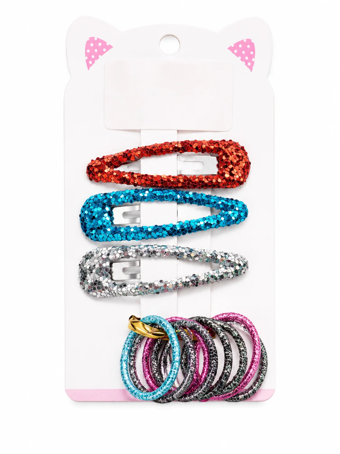 Sparkle Hair Clip & Hair Band Set for Girls