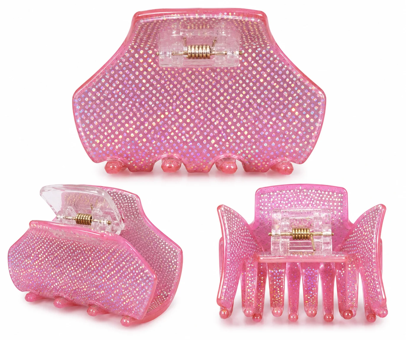 Pink Glitter Hair CATCHER