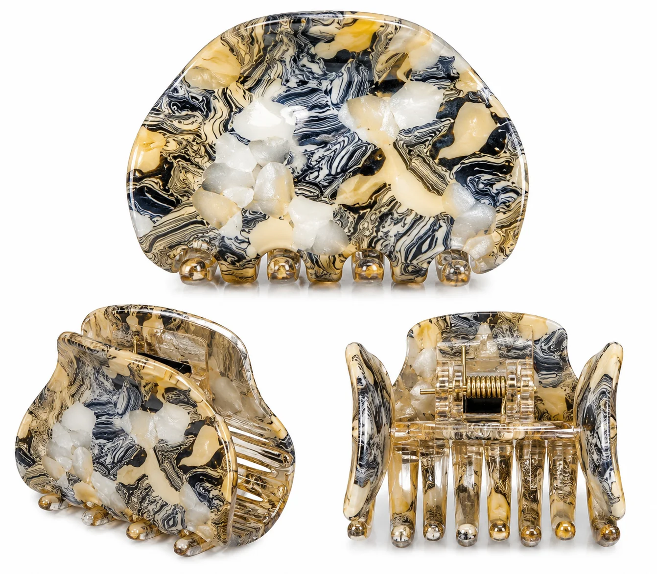 Elegant Marble Pattern Hair CATCHER