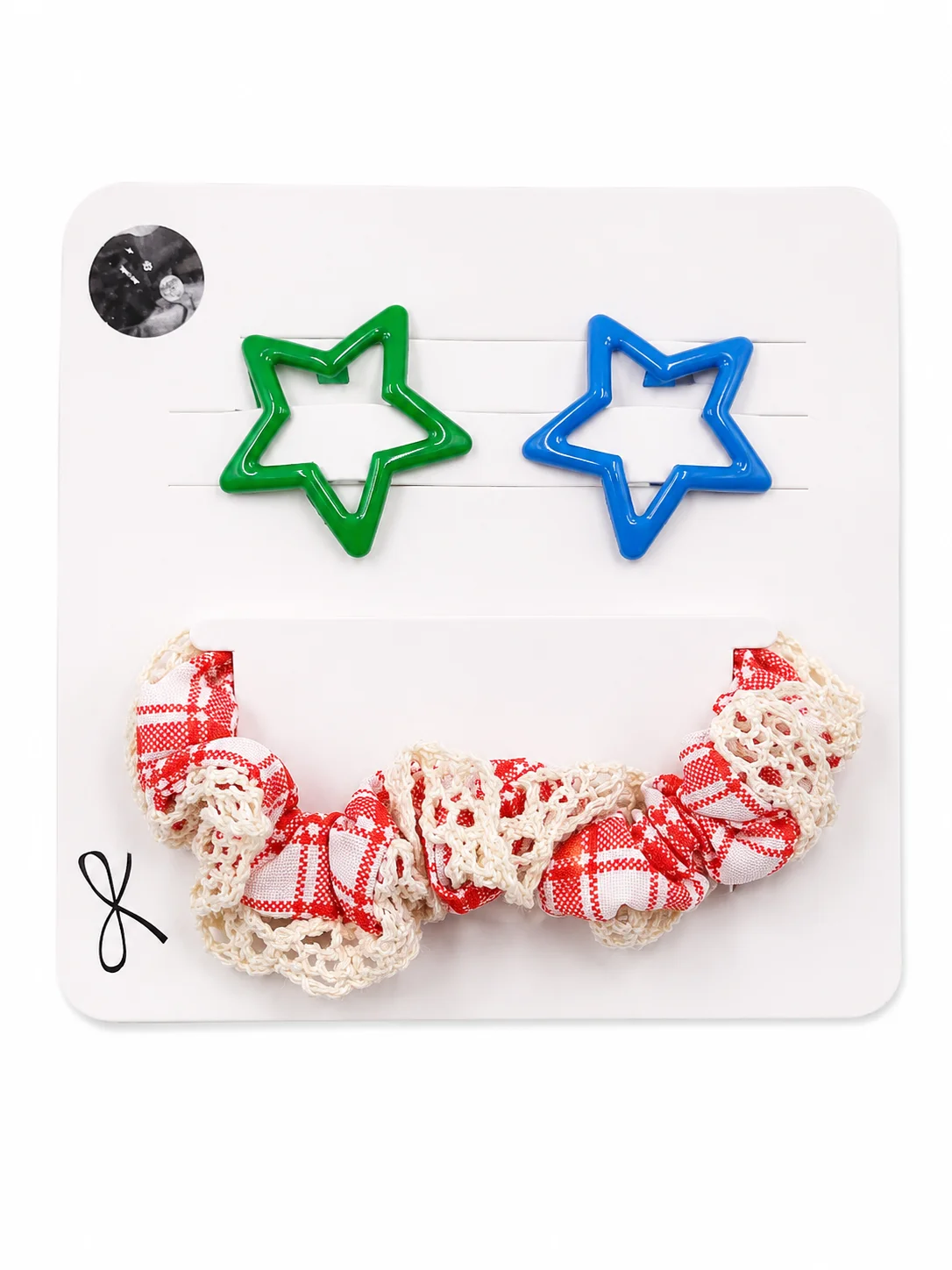 Star Hair Clip & Scrunchie Set