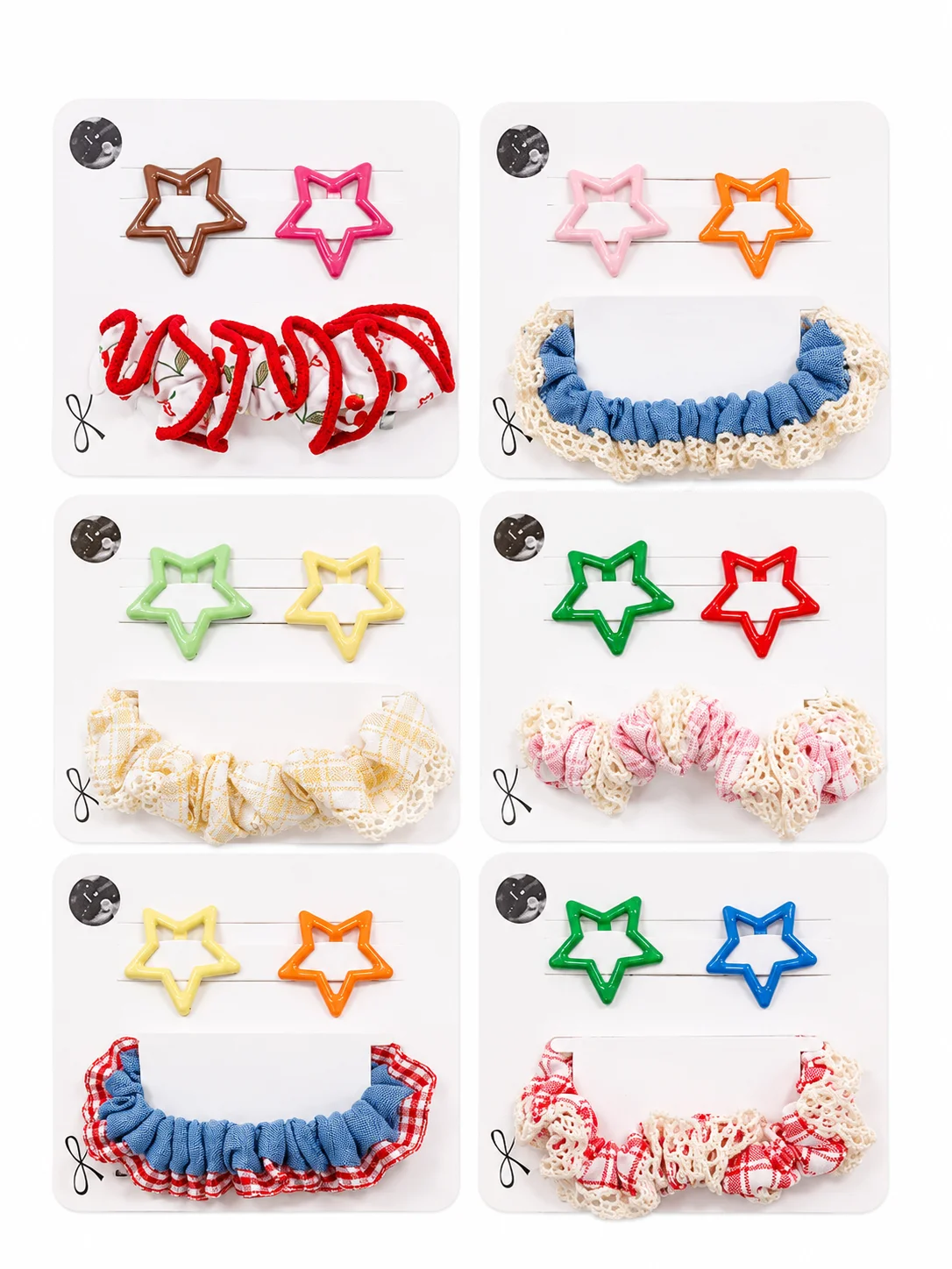 Star Hair Clip & Scrunchie Set