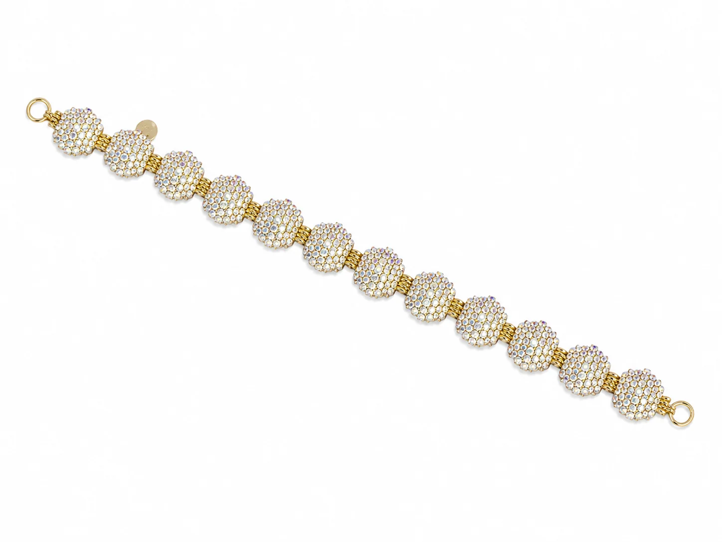 Silver Crystal Hair Lari – Bridal & Party Hair Accessory