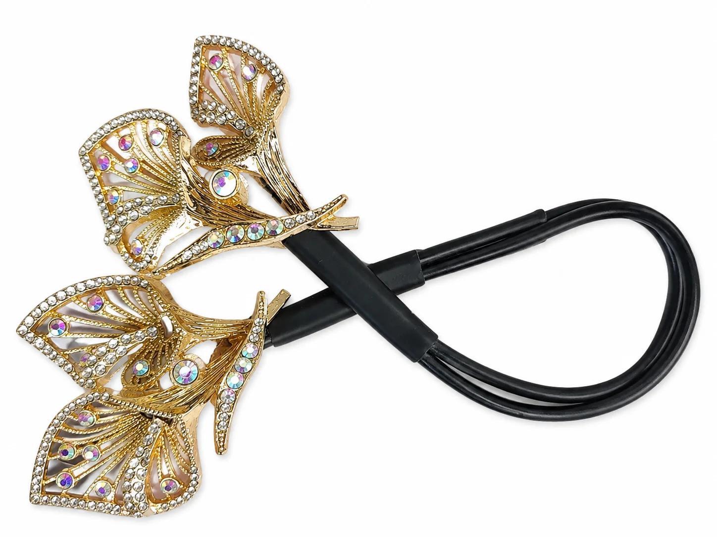 Luxury Butterfly Crystal Hair Band for Women & Girls