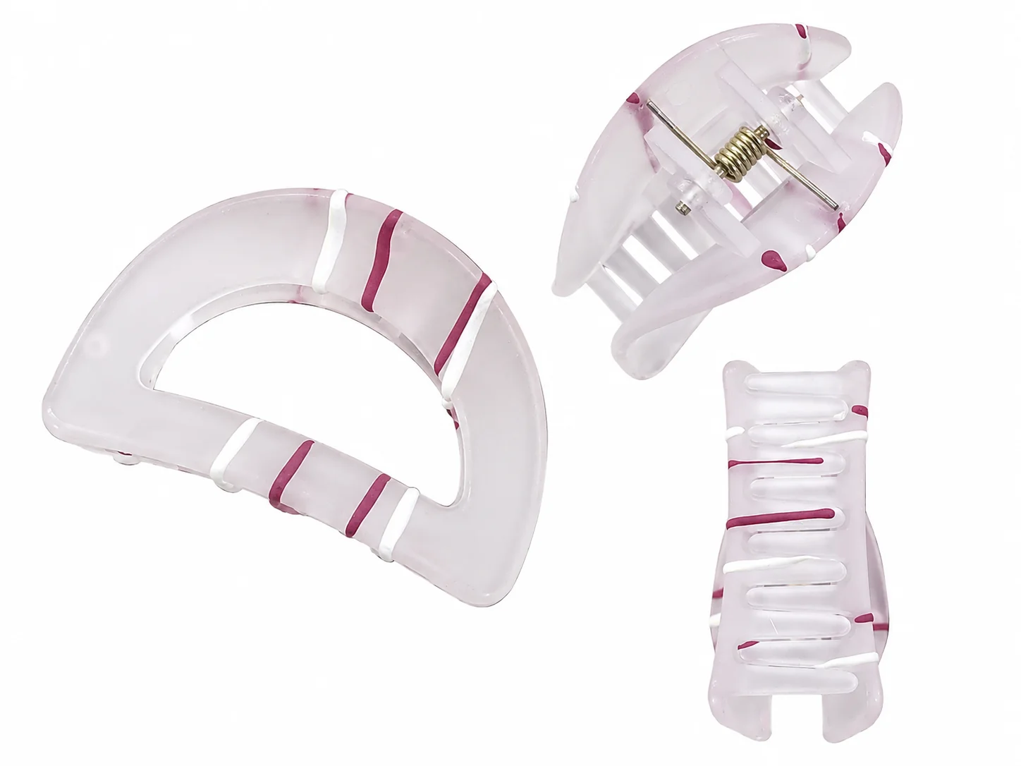 Elegant Frosted Acrylic Hair CATCHER