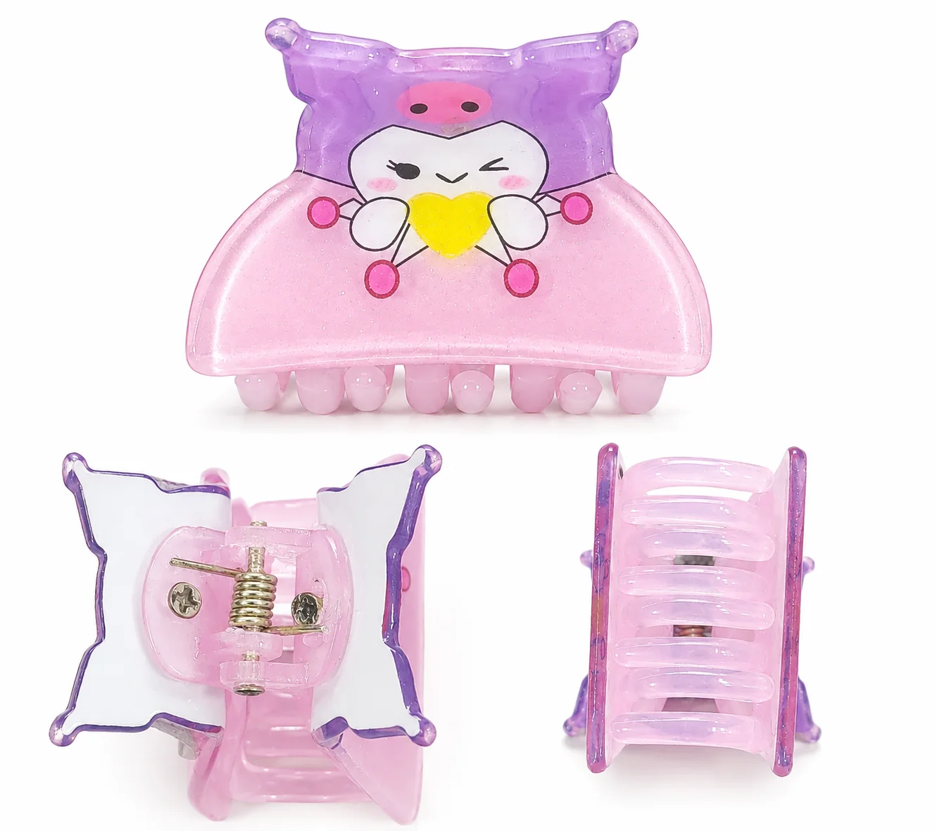 Cute Kuromi & Bunny Cartoon Hair CATCHER Set for Girls