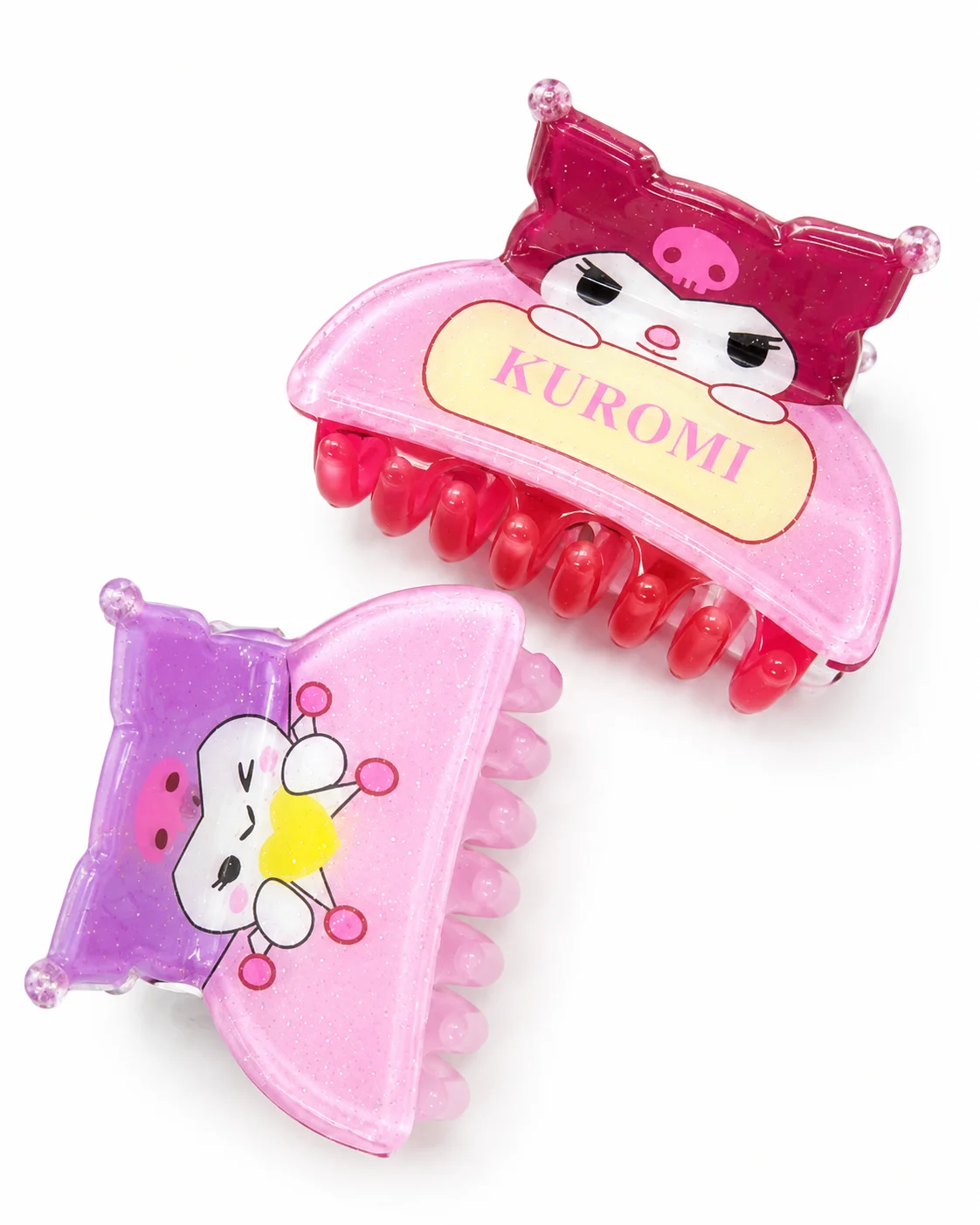 Cute Kuromi & Bunny Cartoon Hair CATCHER Set for Girls