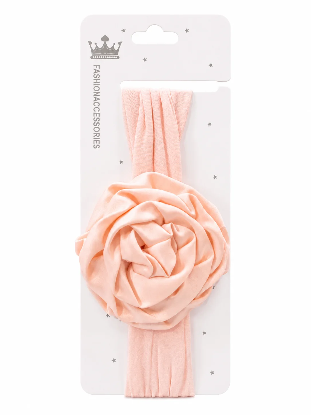 Baby Girls Floral Nylon Headband Set – Soft Stretch Hair Bands