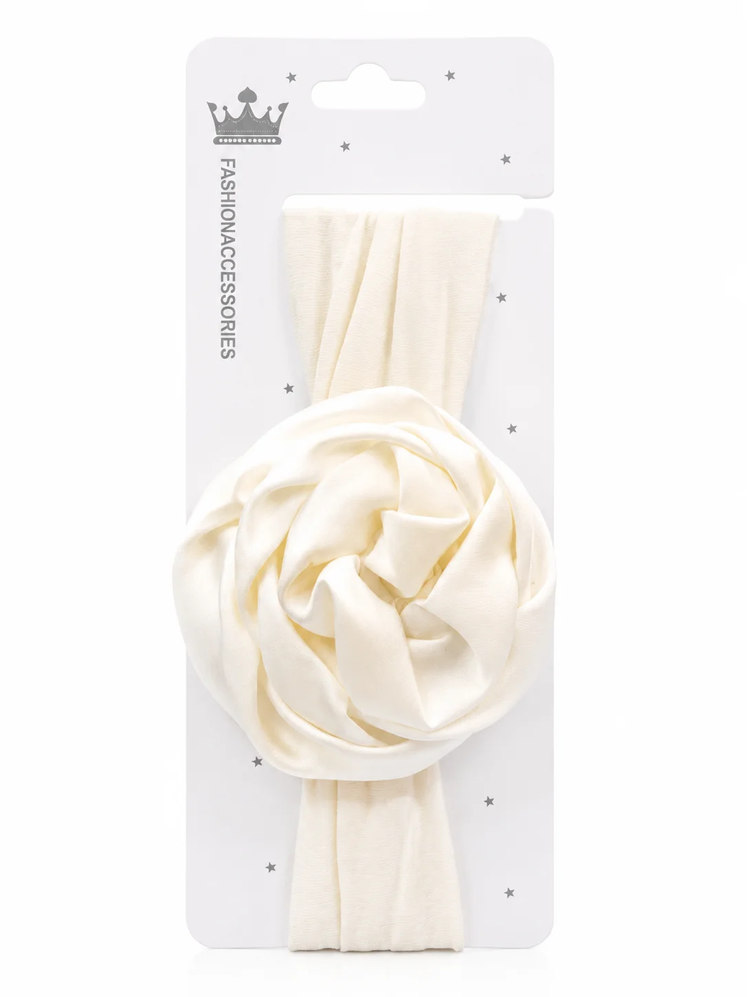 Baby Girls Floral Nylon Headband Set – Soft Stretch Hair Bands