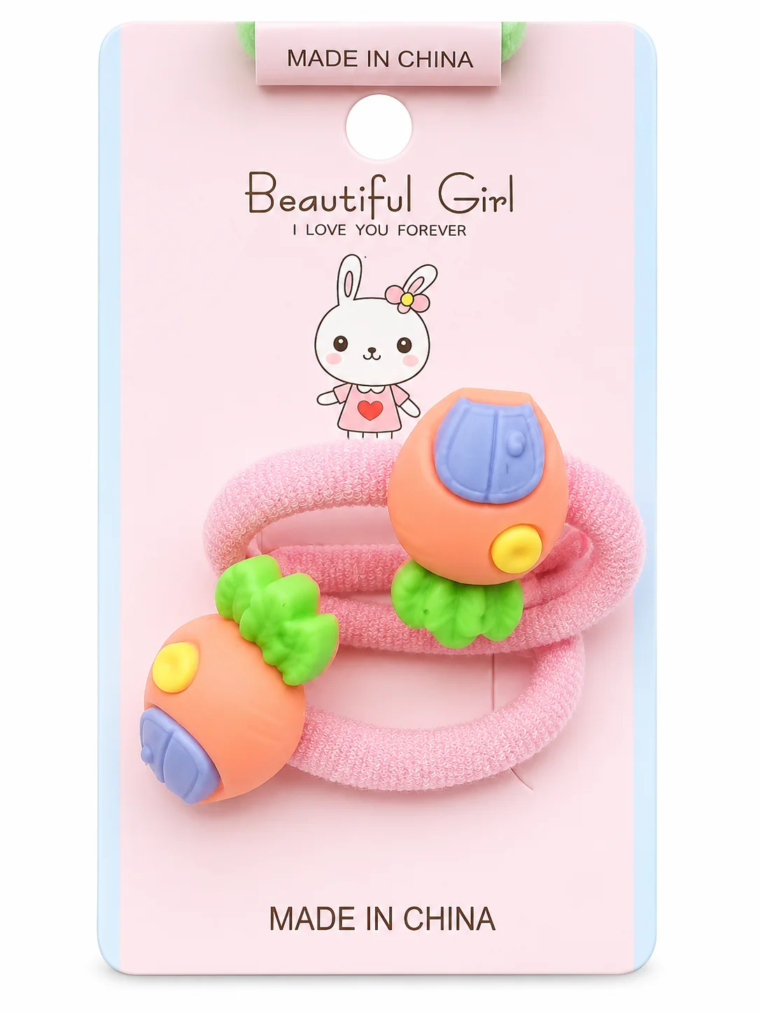 Cute Cartoon Hair Elastic Set for Girls
