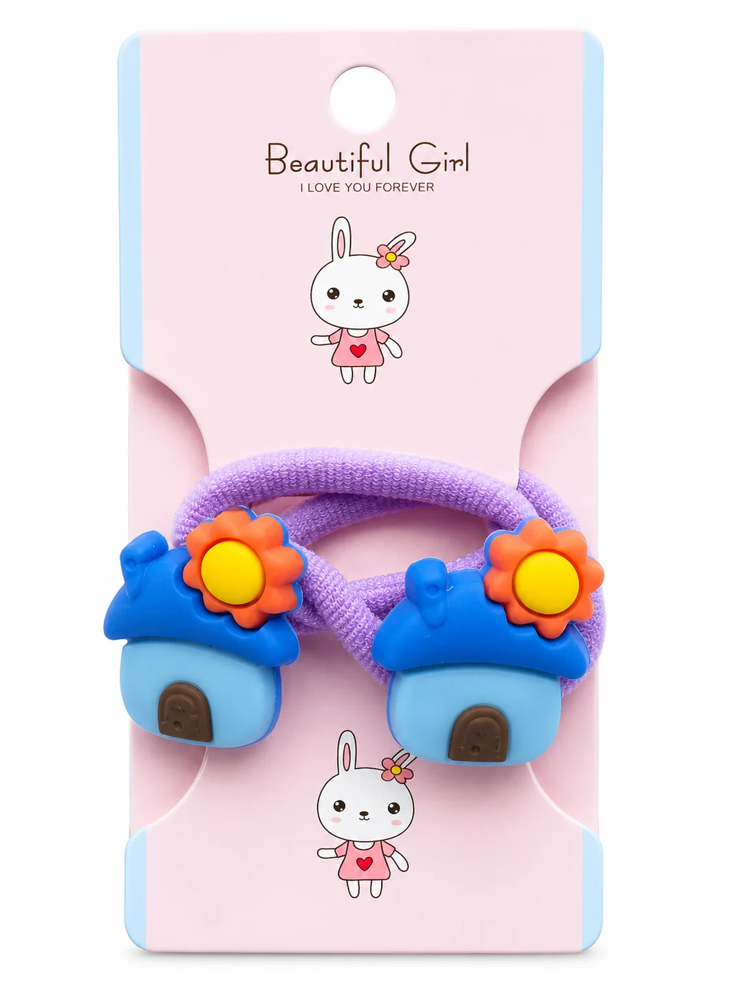 Cute Cartoon Hair Elastic Set for Girls