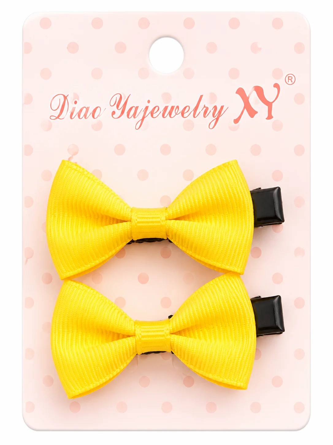 Girls Ribbon Bow Hair Clip Set – Colorful Alligator Hair Clips