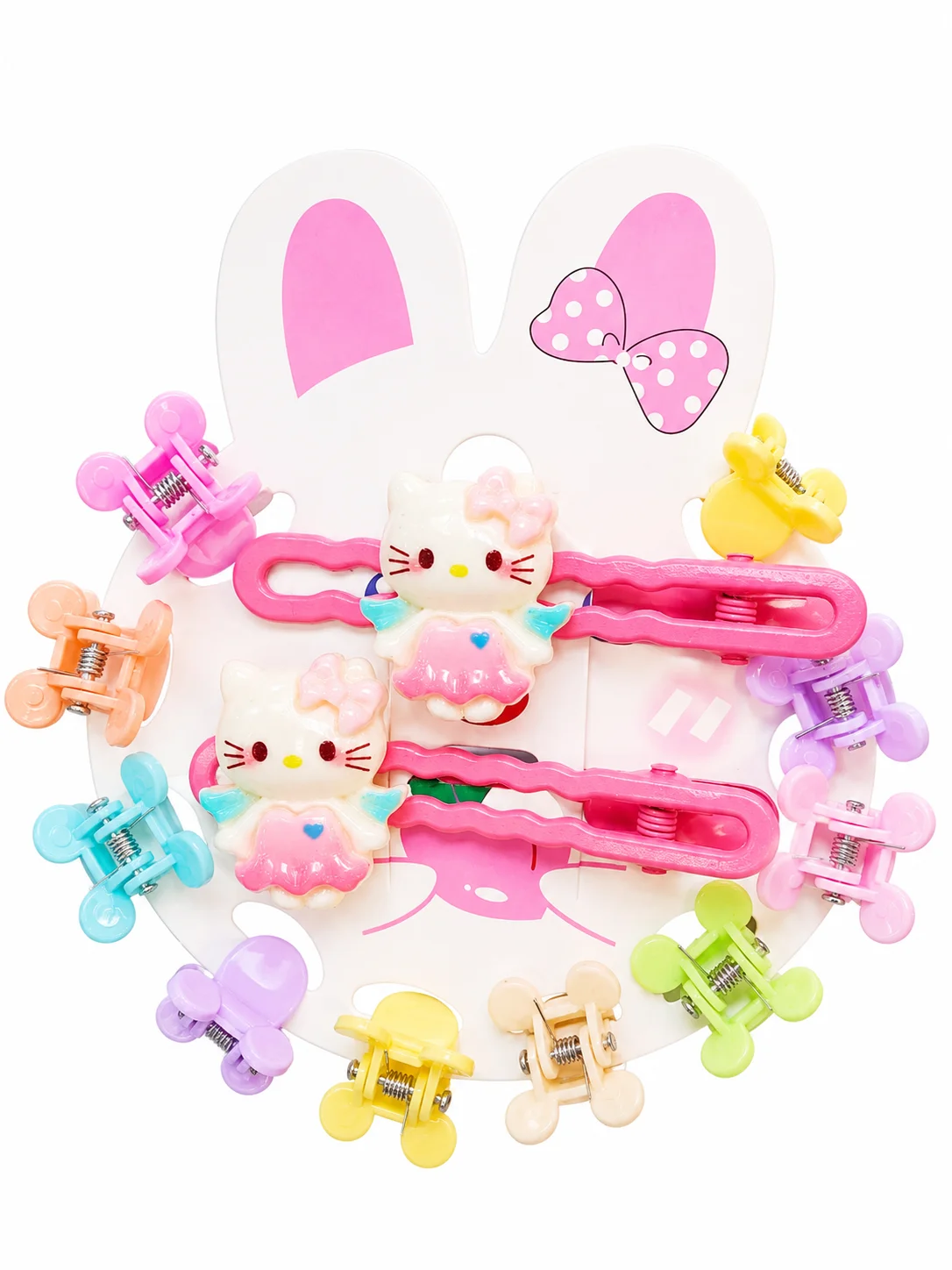 Kids Cute Cartoon Hair Clips & Mini Claw Clips