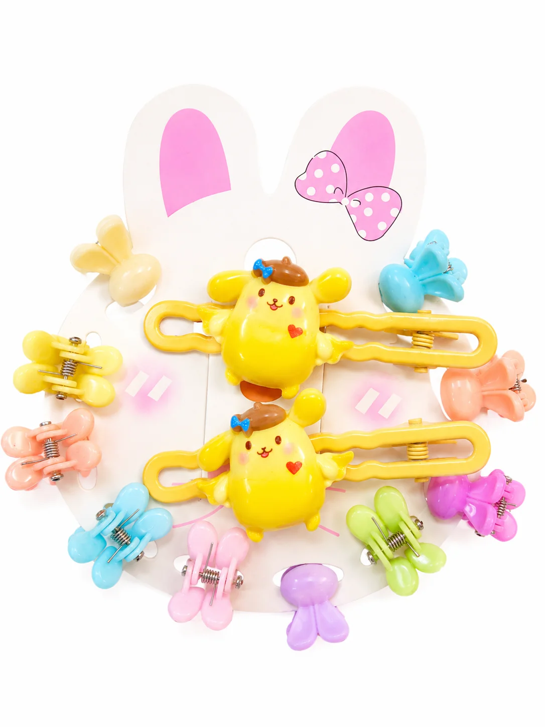 Kids Cute Cartoon Hair Clips & Mini Claw Clips
