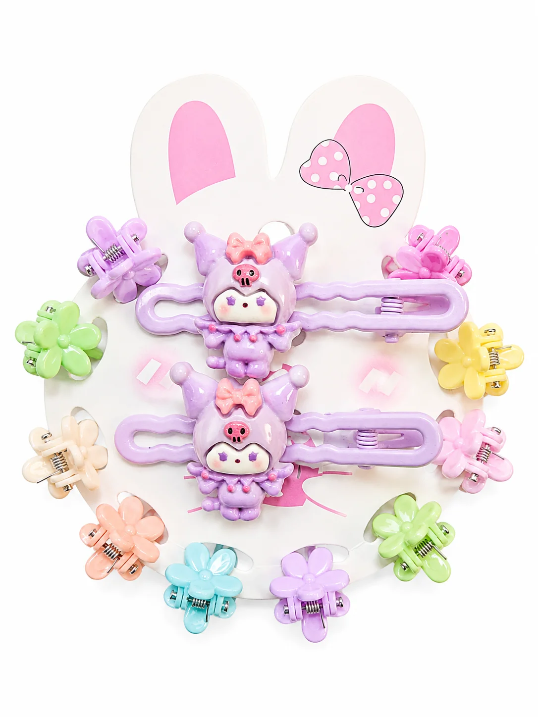 Kids Cute Cartoon Hair Clips & Mini Claw Clips