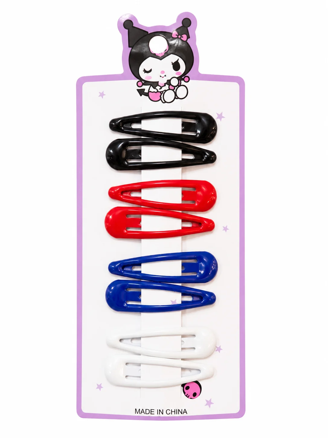 Snap Hair Clips Set for Girls – Cute Solid Color Hair Barrettes