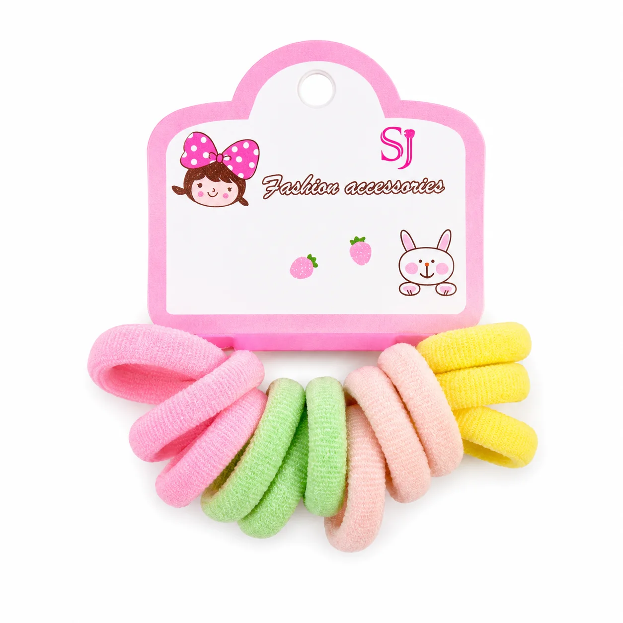 Pastel Color Soft Hair Elastic Bands