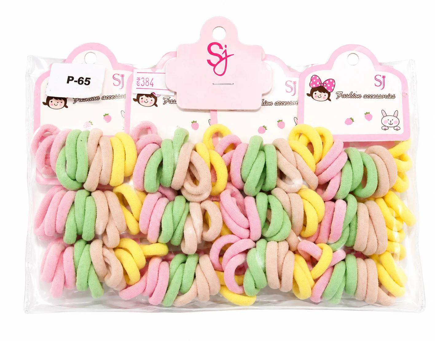Pastel Color Soft Hair Elastic Bands