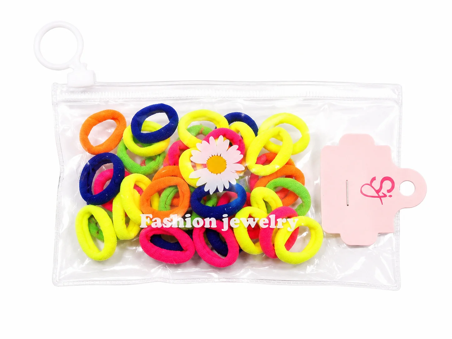 Soft Elastic Ponytail Holders (Multicolor)