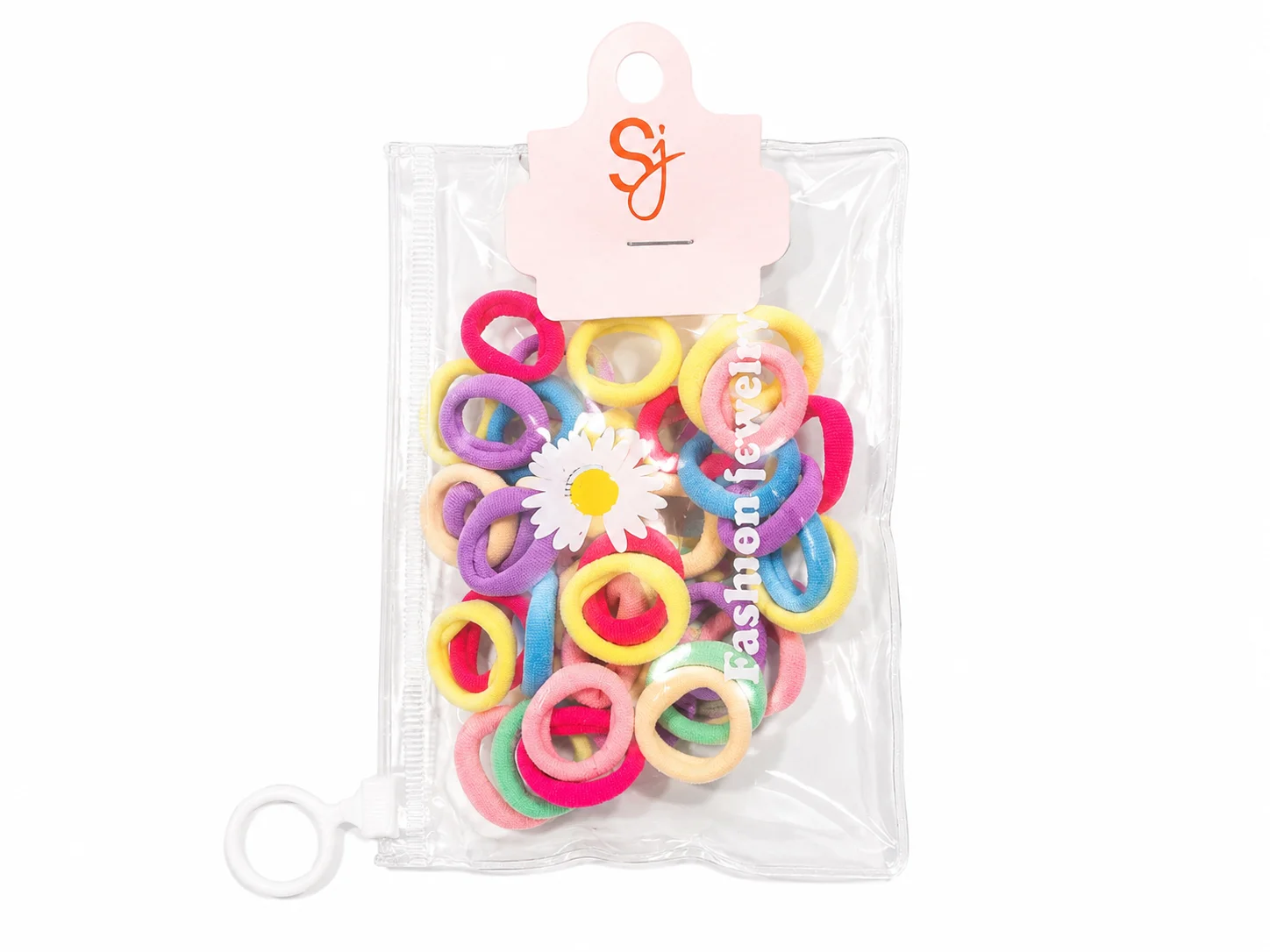 Soft Elastic Ponytail Holders (Multicolor)