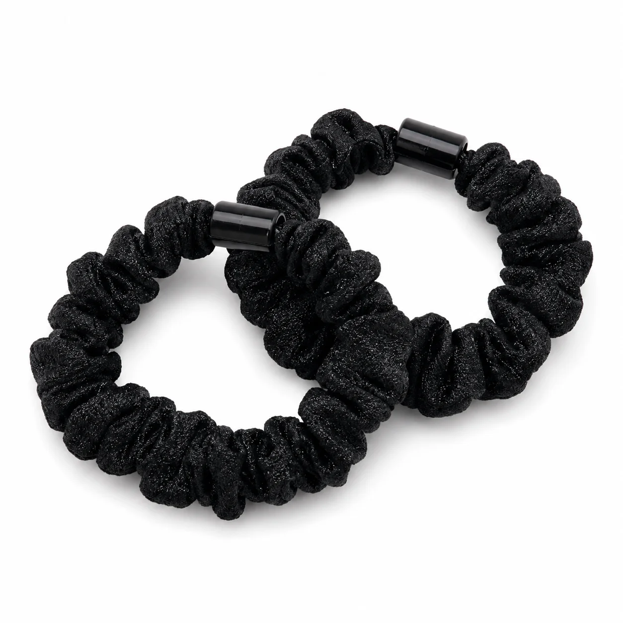 Glitter Hair Scrunchies Set for Girls & Women