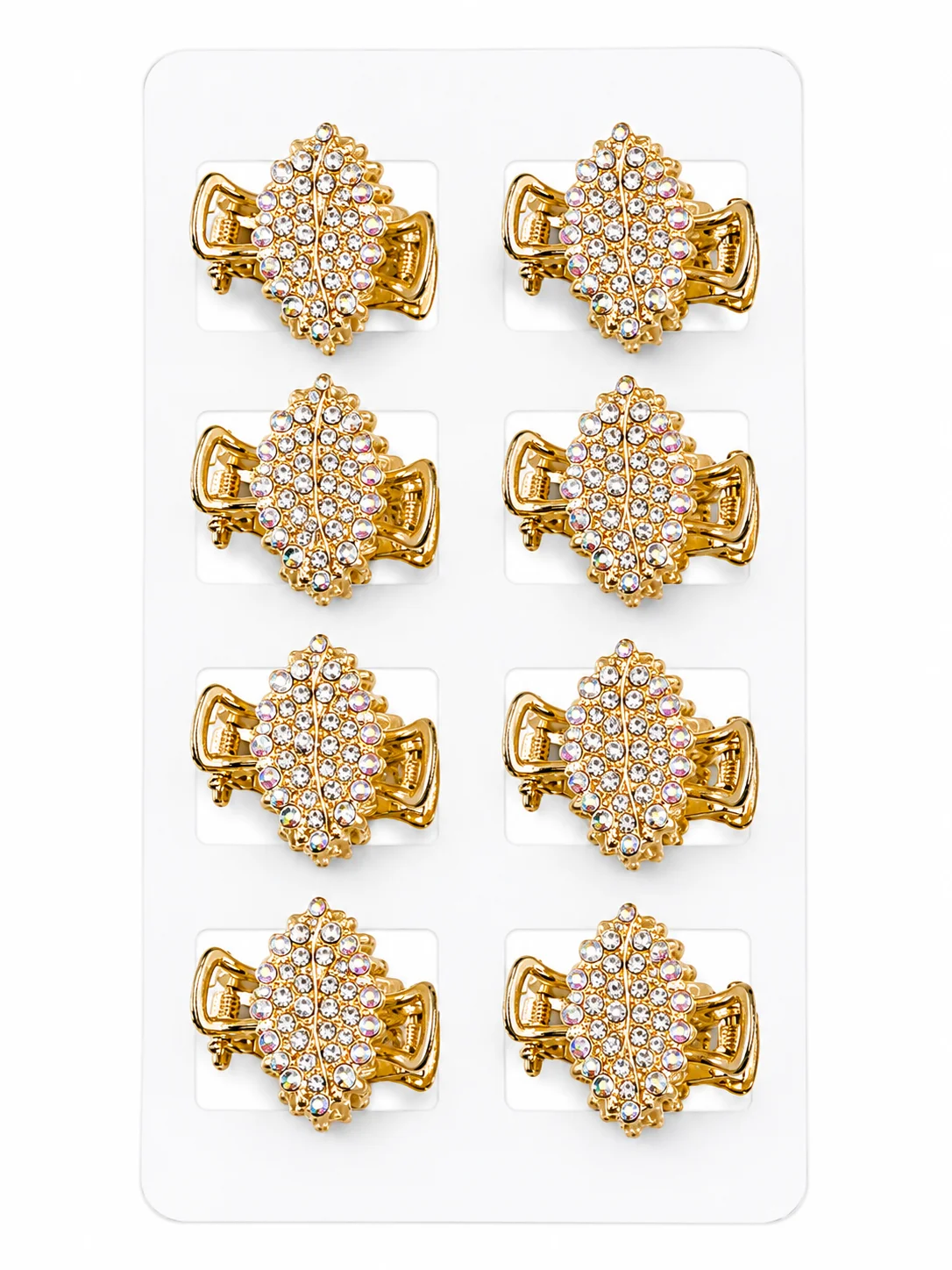 Luxury Crystal Leaf Mini Hair CATCHER