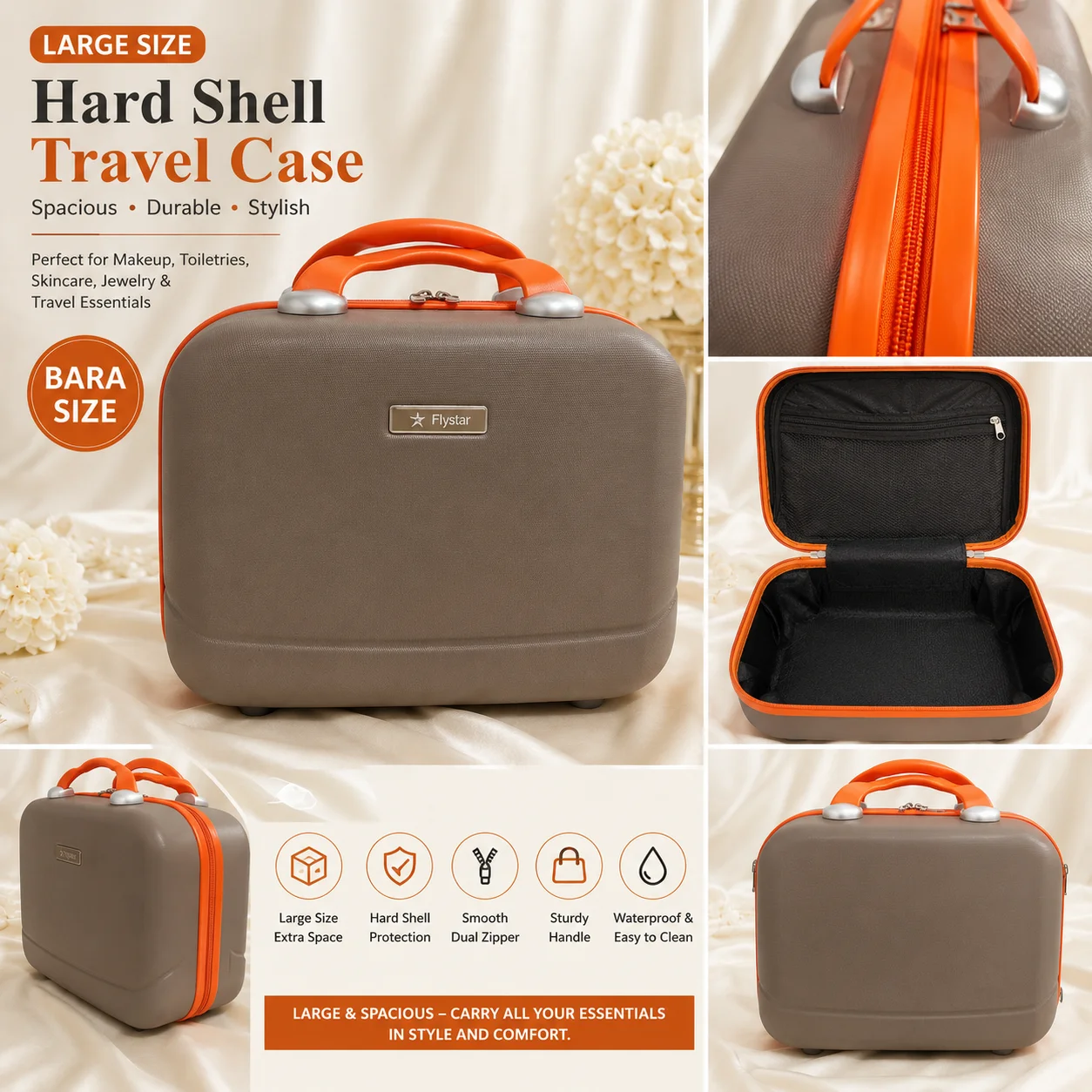 Luxury Hard Shell Travel & Makeup Vanity Case Collection
