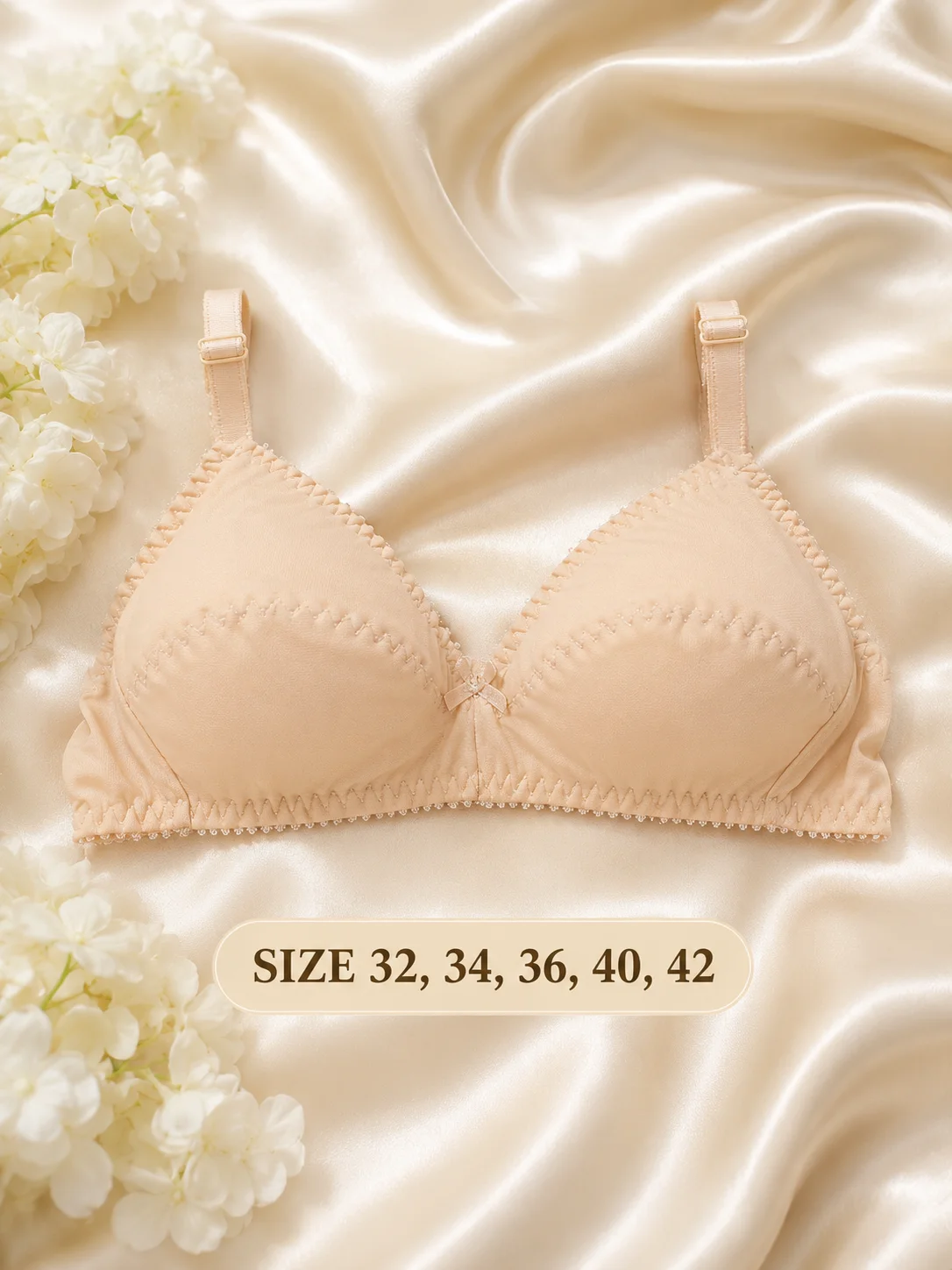 EsPiCo Full Soft Single Padded Bra Available Sizes 32 34 36 38 40 42
