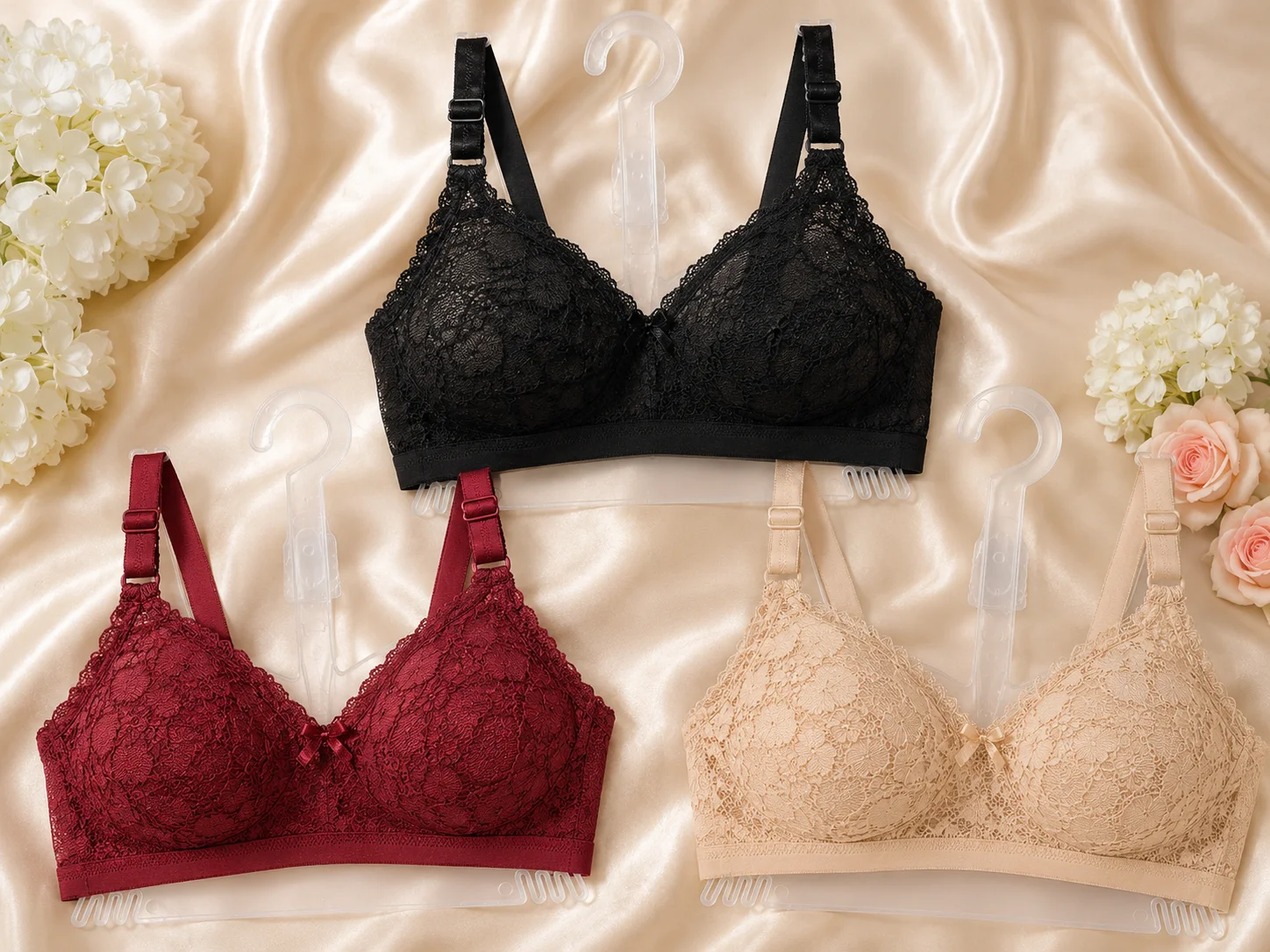EsPiCo Women's Soft Net Bra (Without Padded) Available Sizes 32 40 42