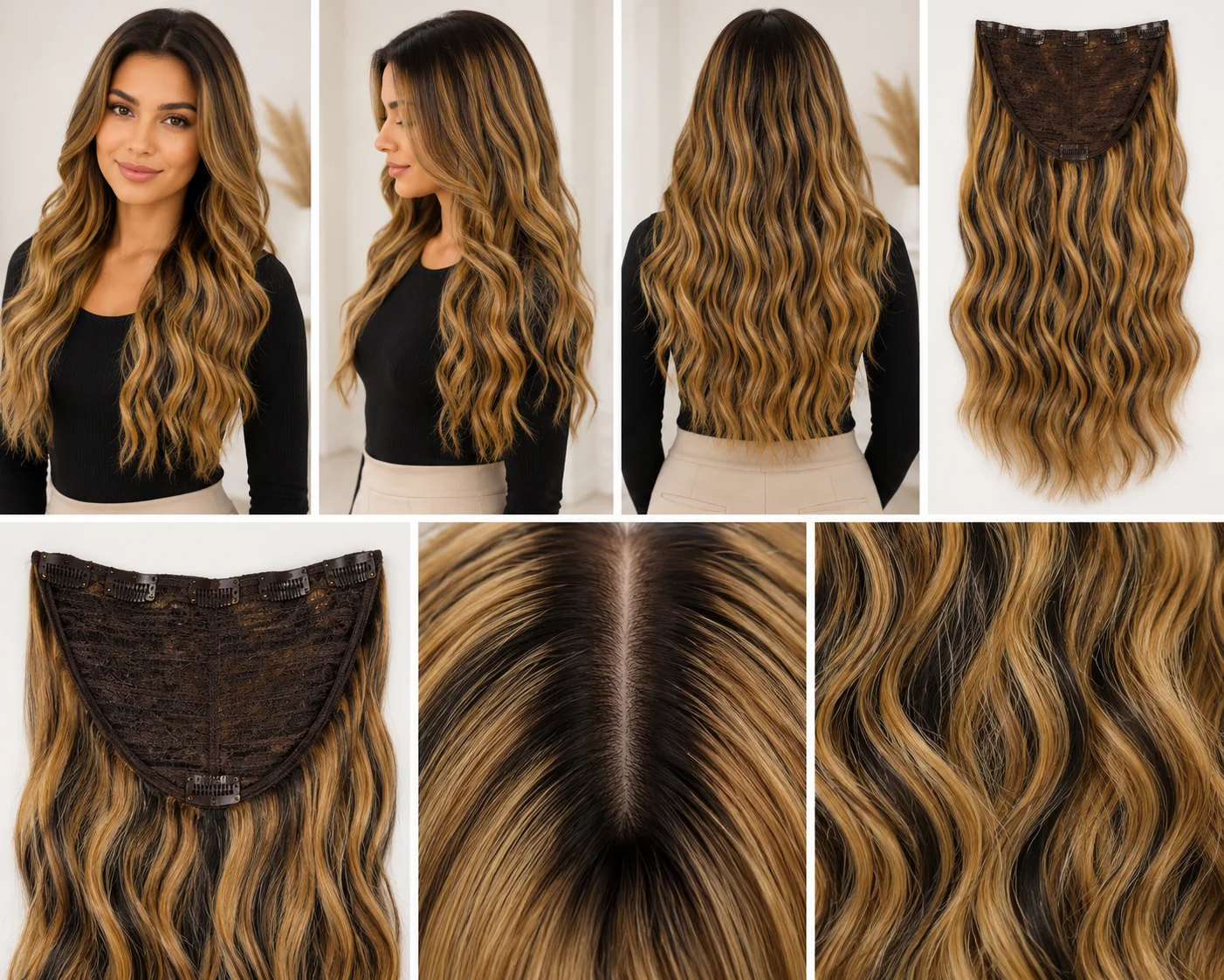 7 Colors Curly Hair Extension Ponytail | Premium Clip-In Hairpiece Collection