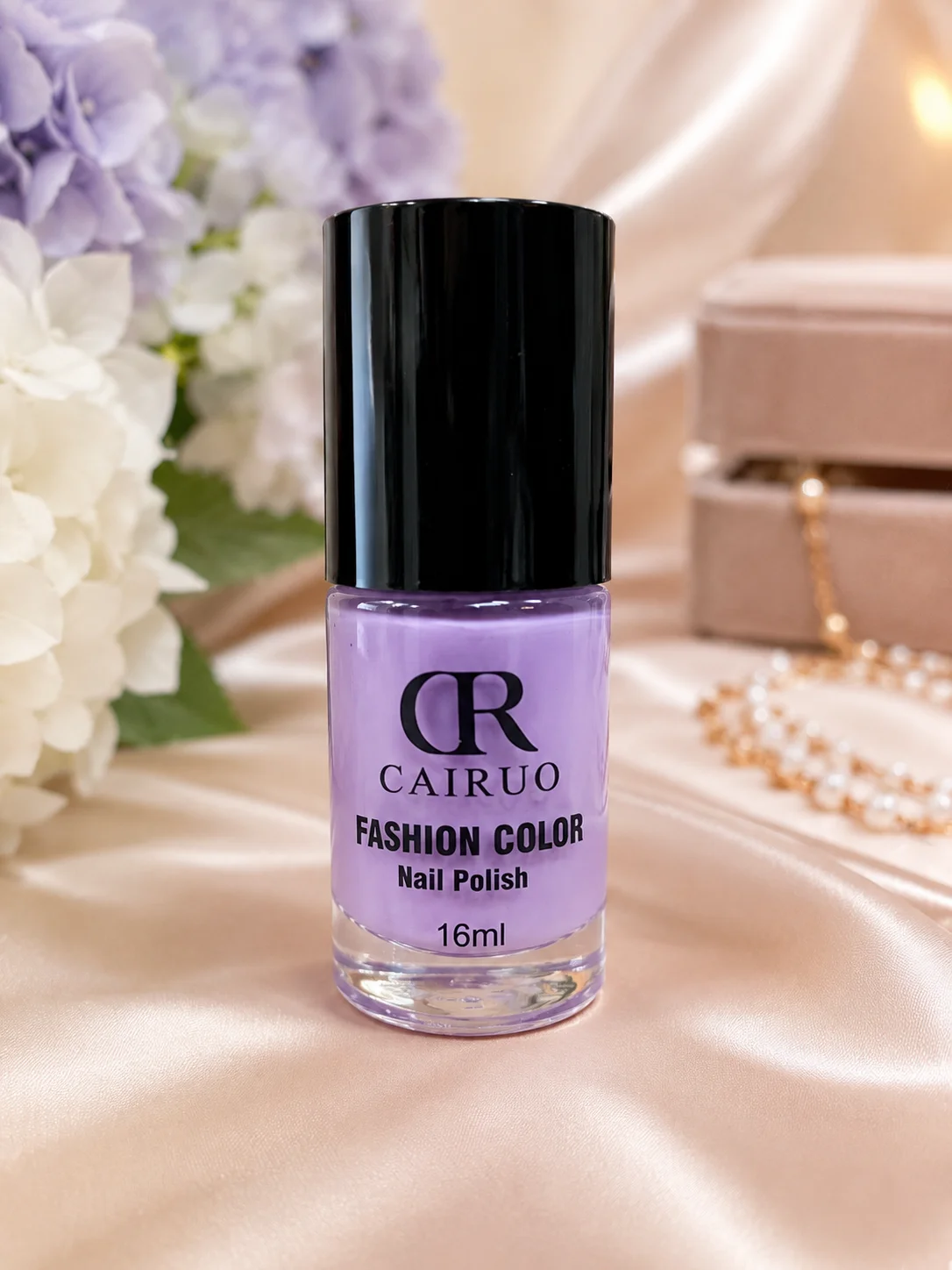 CAIRUO Fashion Color Nail Polish 16ml – Premium Long Lasting Lavender Nail Polish