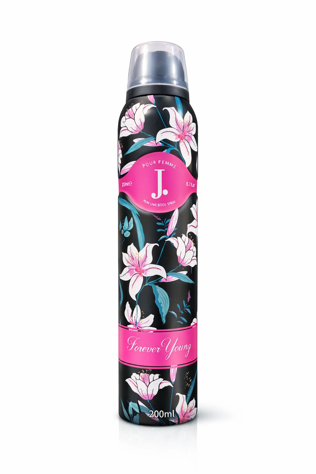 Janan Forever Young Perfume Body Spray for Women – Floral Long Lasting Fragrance (200ml)