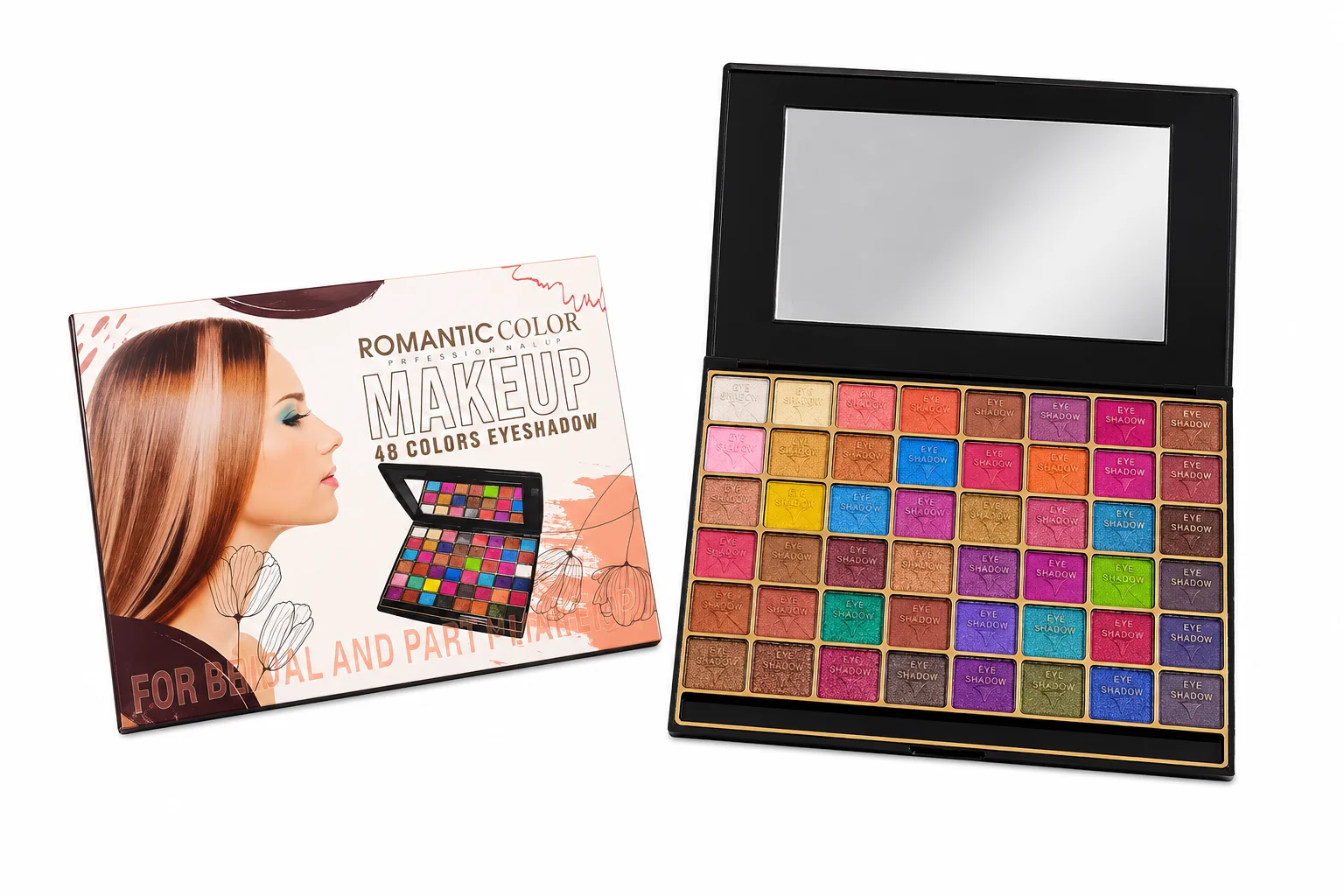 Romantic Color 48 Colors Eyeshadow Palette – Professional Makeup Kit
