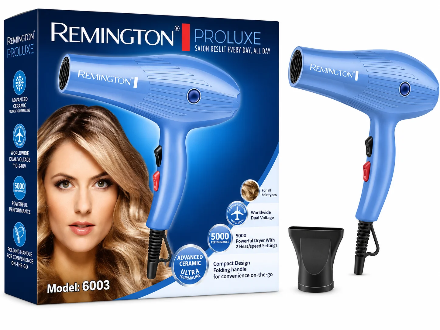 Remington Proluxe Model 6003 Hair Dryer