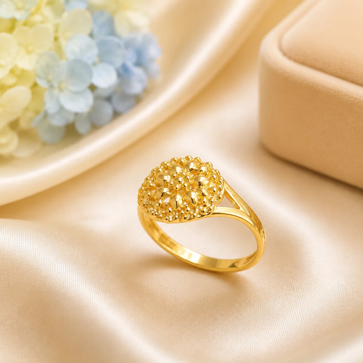 Premium Gold Plated Fancy Rings Set for Women