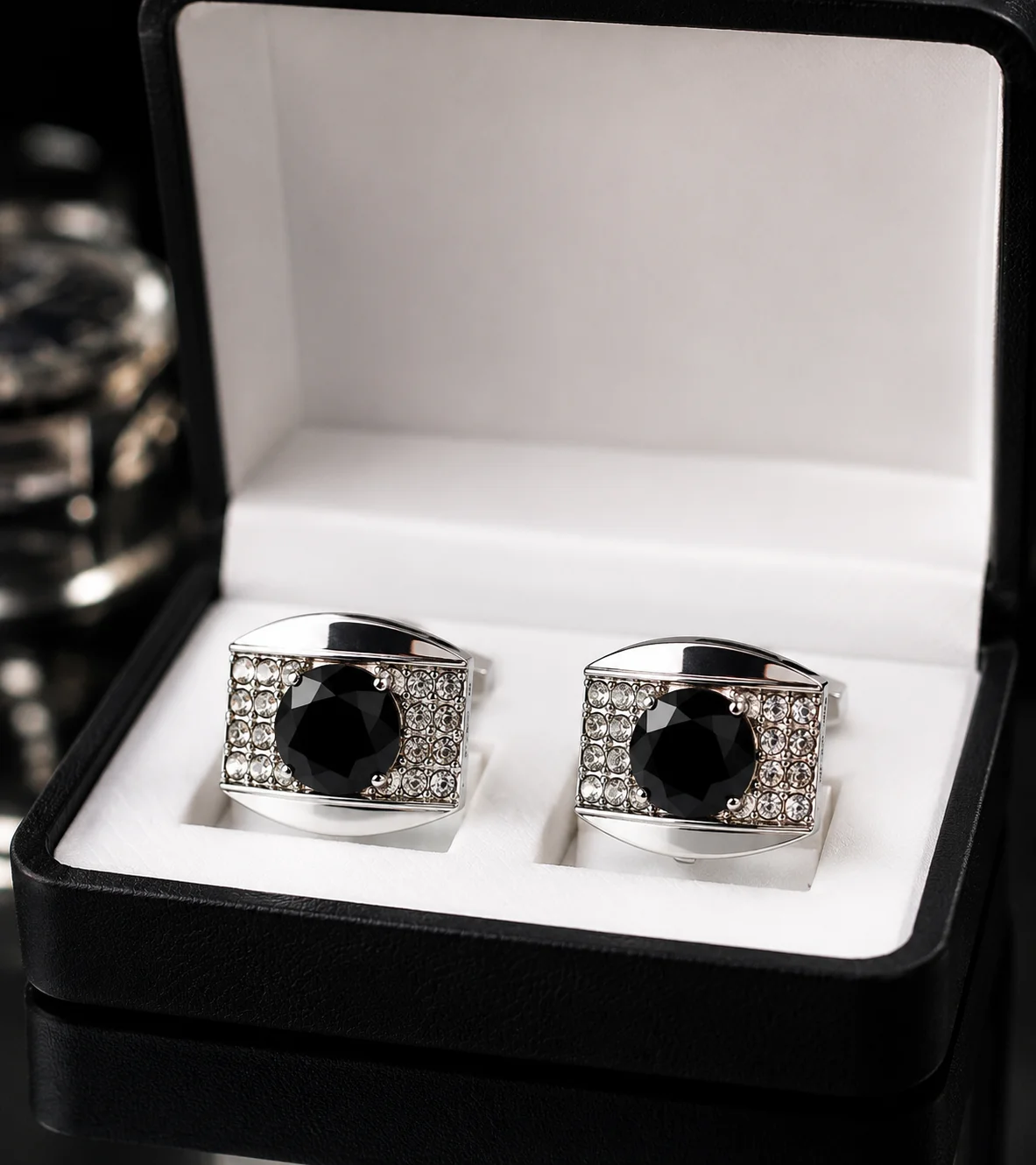 Luxury Black ZARKAN Cufflinks