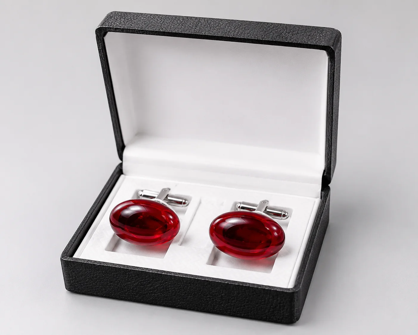 SmartCare Premium Cufflink Collection – Multi Color Stone Set