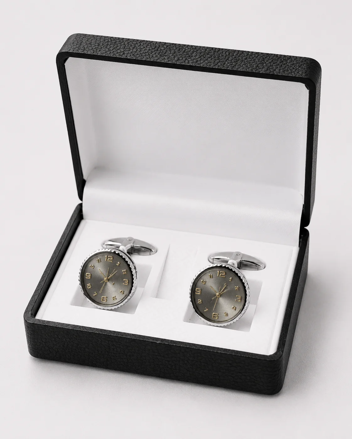Vintage Clock Face Cufflinks for Men