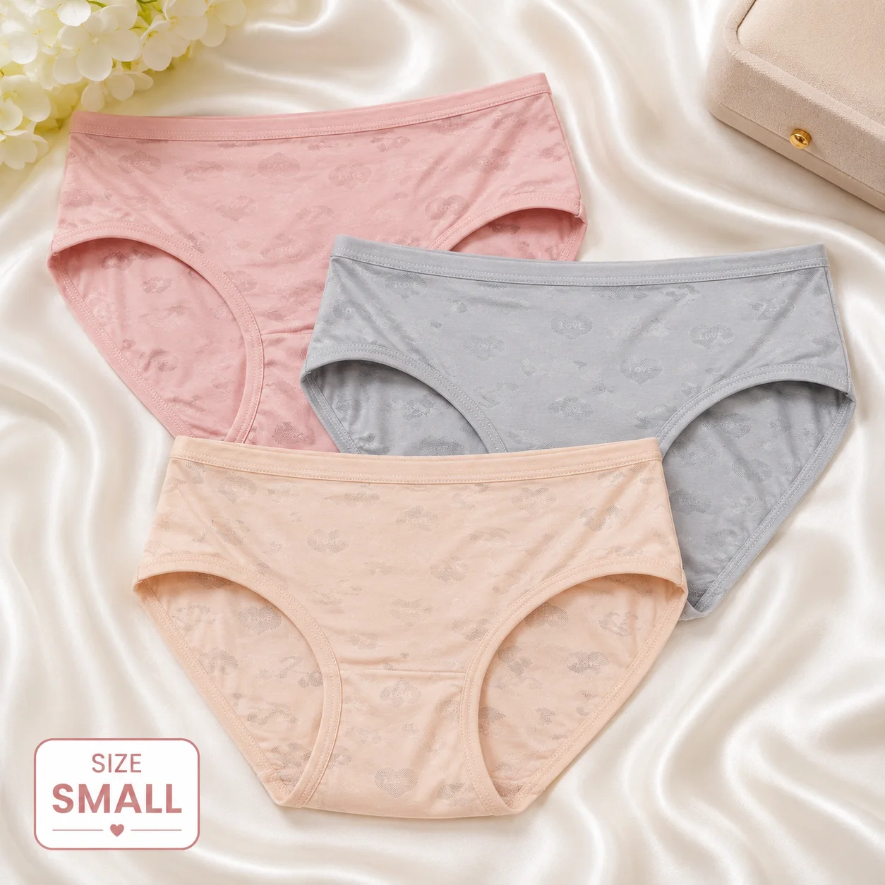 Colors Women's Soft Cotton Panties Pack – Small Size
