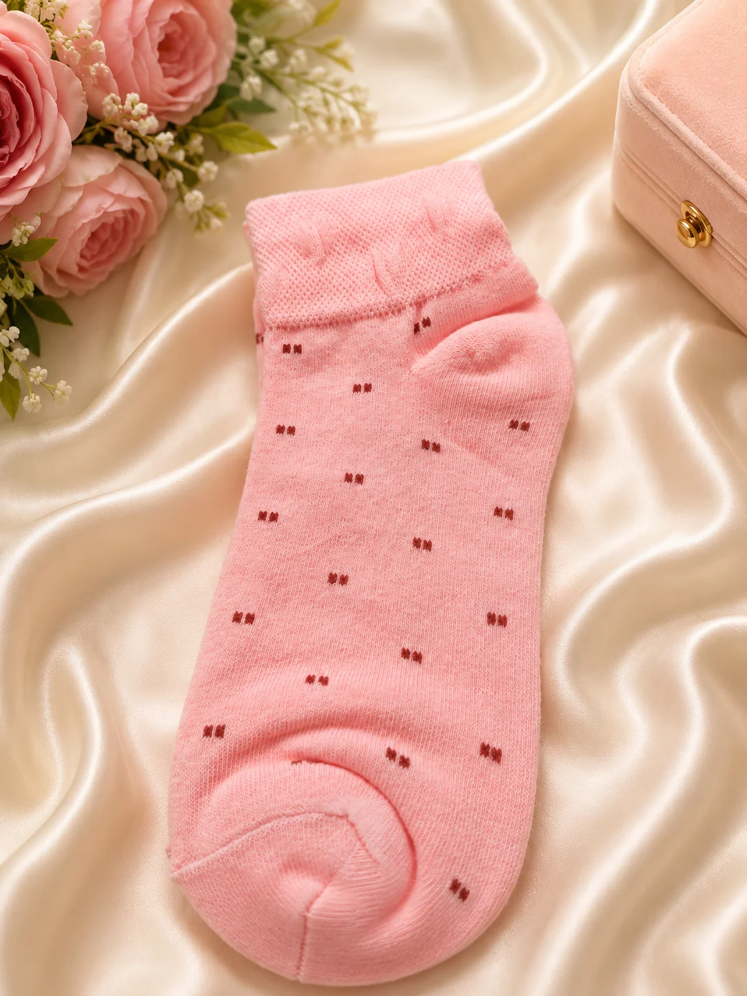 Women's Soft Ankle Socks – Breathable Casual Ladies Socks | 4 Color Pack