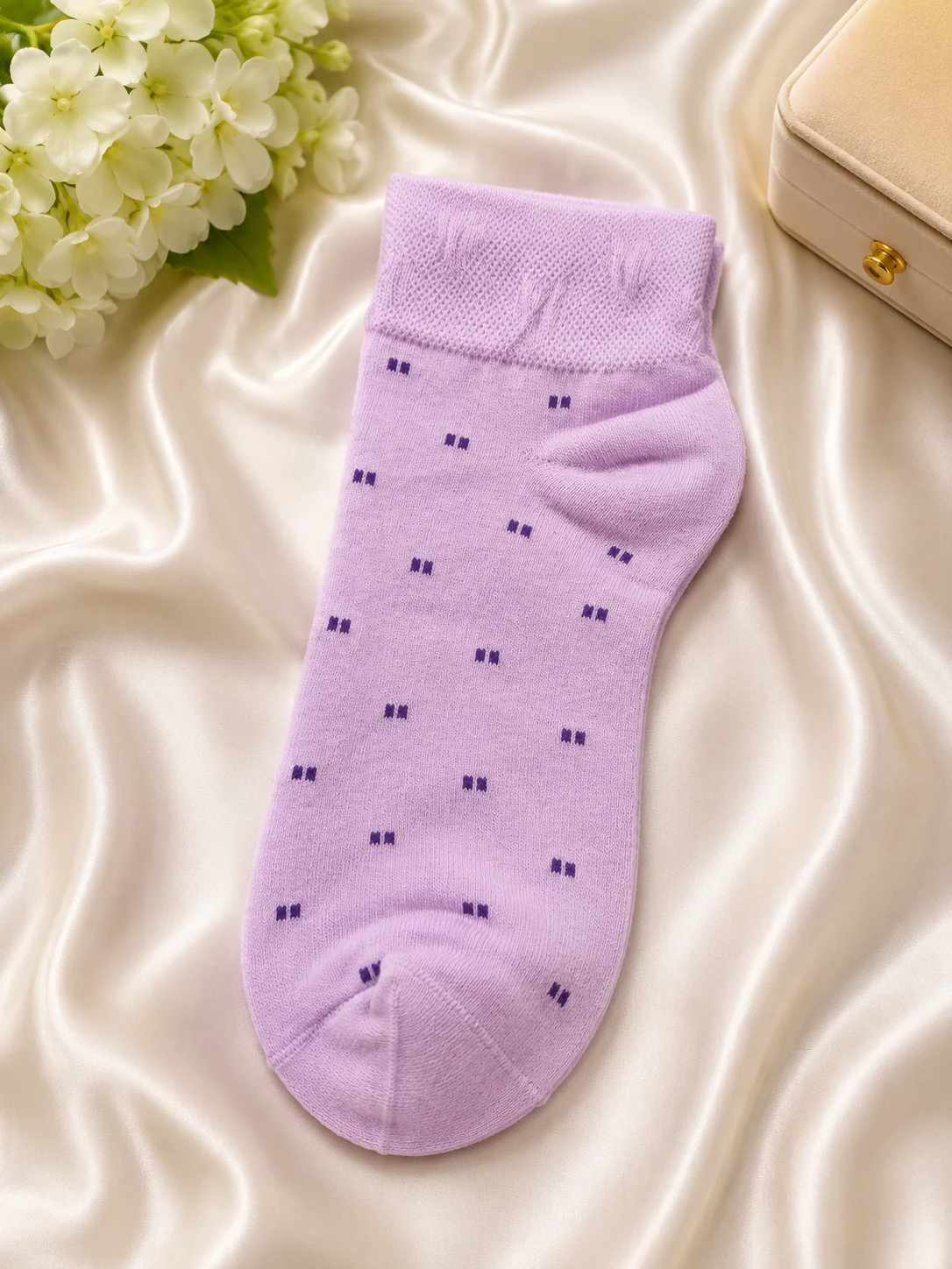 Women's Soft Ankle Socks – Breathable Casual Ladies Socks | 4 Color Pack