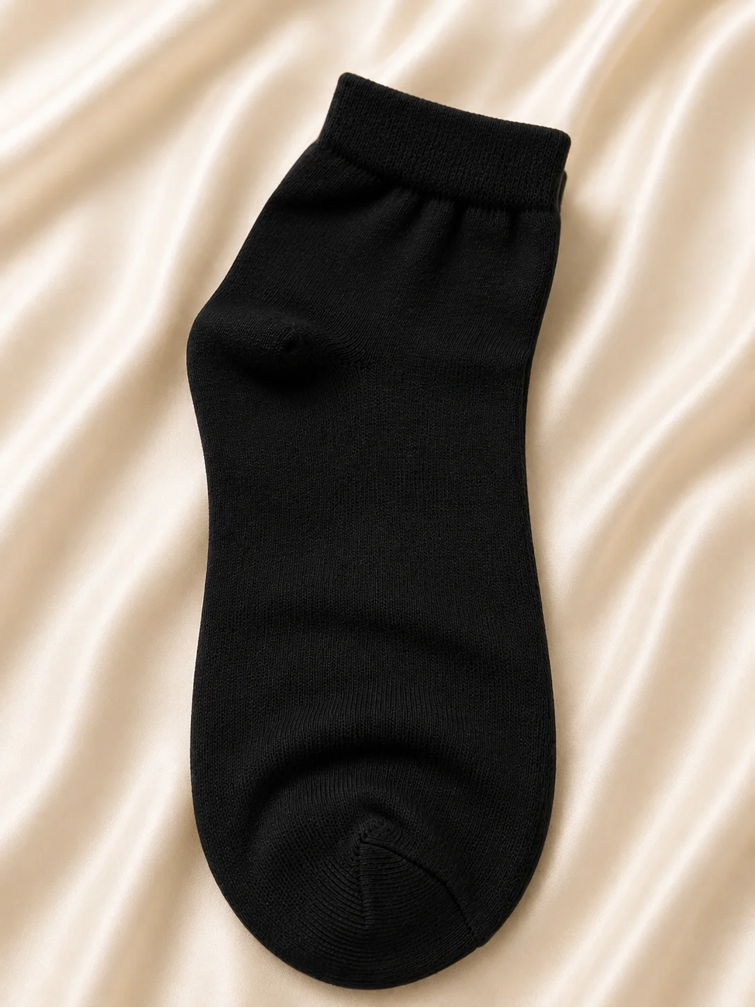 Women's Classic Black Ankle Socks | Soft Cotton Everyday Socks