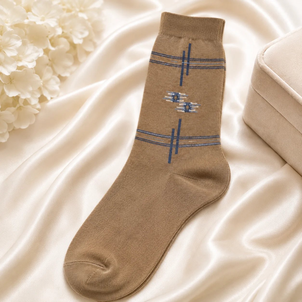 Men's Winter Warm Crew Socks – Soft Thick Knit | 4 Color Pack