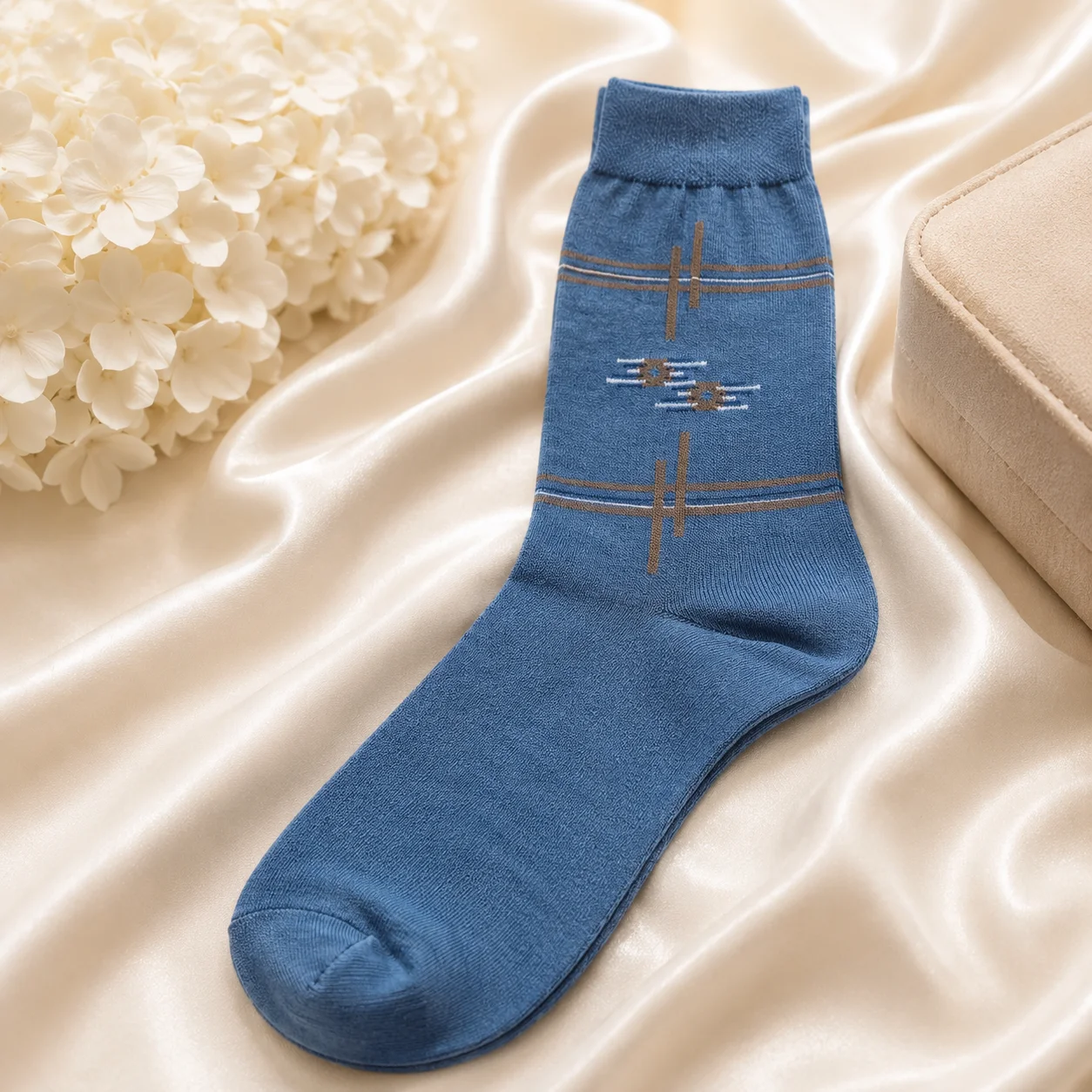 Men's Winter Warm Crew Socks – Soft Thick Knit | 4 Color Pack