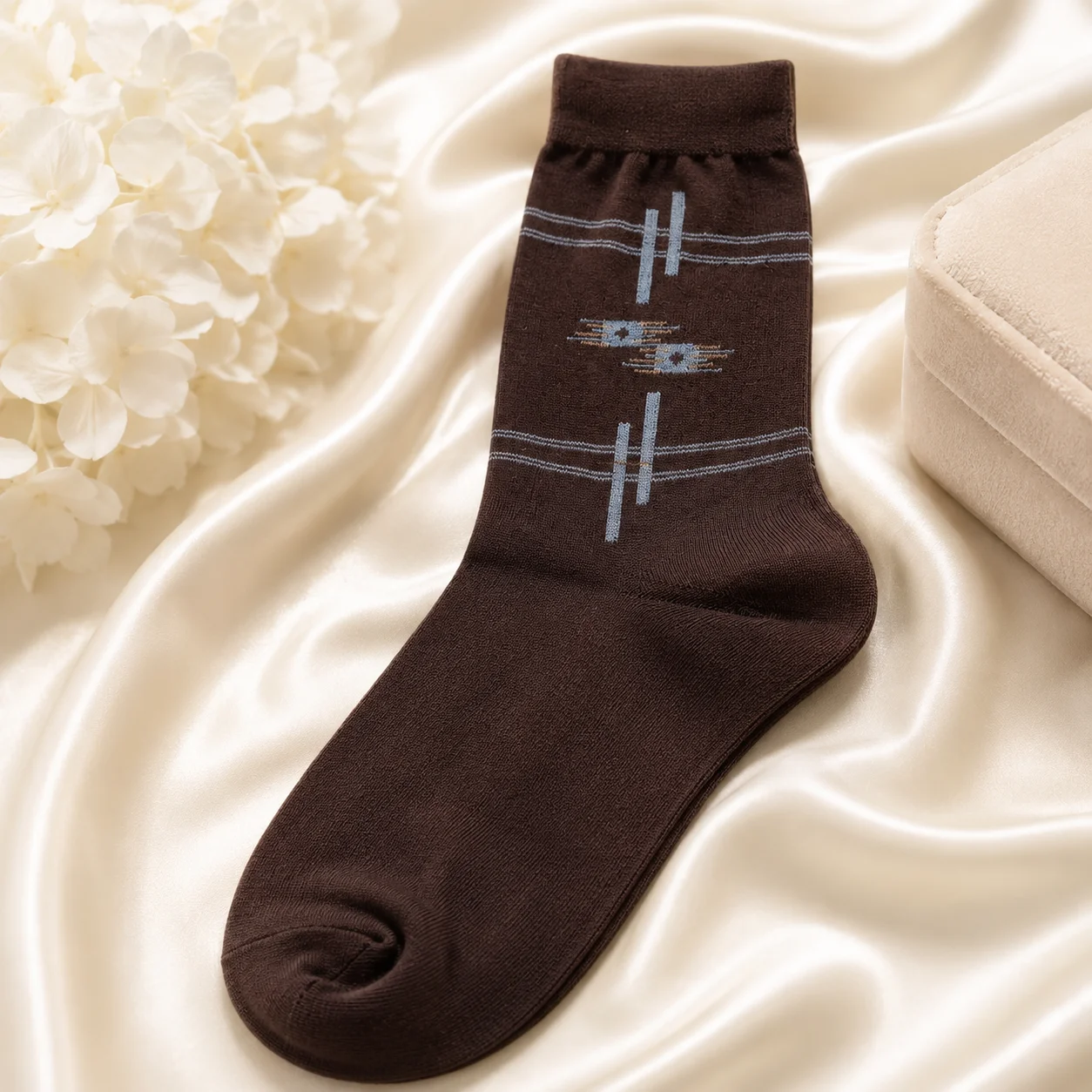 Men's Winter Warm Crew Socks – Soft Thick Knit | 4 Color Pack